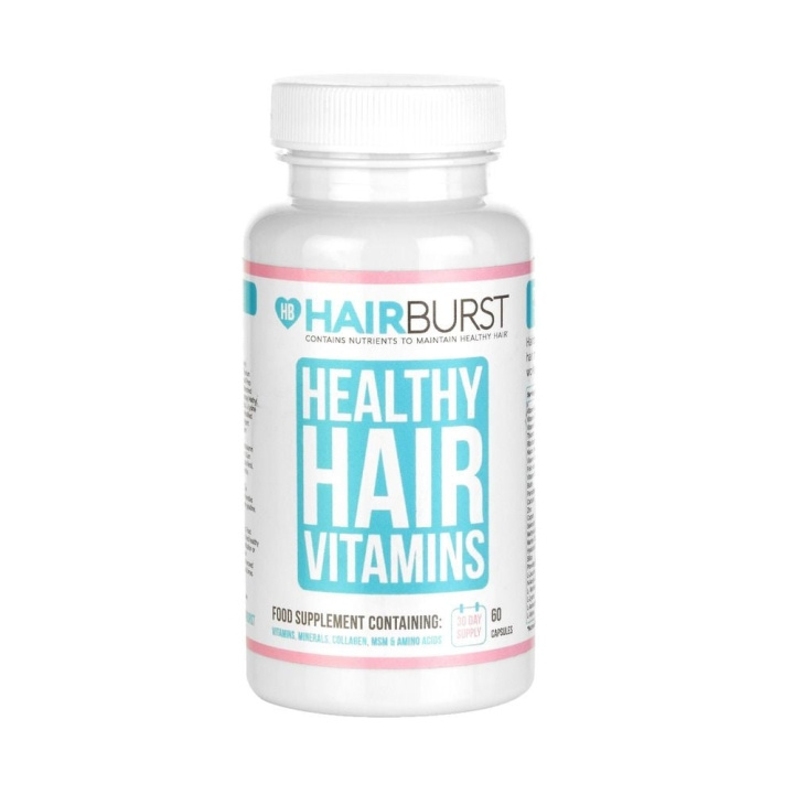 HAIRBURST Healthy Hair Vitamins - 60 kapsler i gruppen SKØNHED & HELSE / Hår og styling / Hårpleje / Hårserum hos TP E-commerce Nordic AB (C89874)