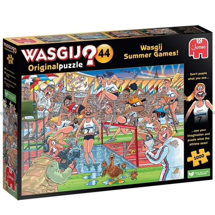 Wasgij Original 44 Sommerspil (1000 brikker) (JUM01856) i gruppen SPORT, FRITID & HOBBY / Hobby / Puslespil hos TP E-commerce Nordic AB (C89892)