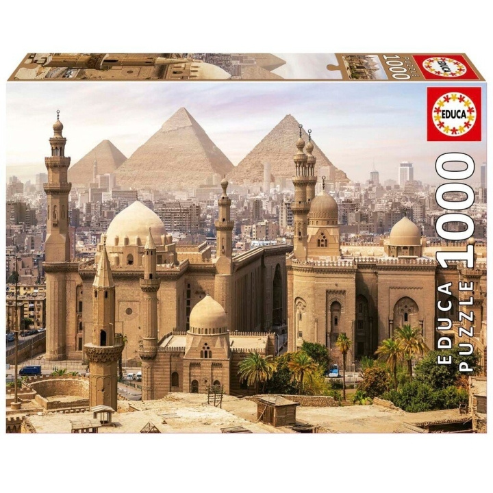 Educa 1000 brikker - Cairo Egypten-puslespil (80-19611) i gruppen SPORT, FRITID & HOBBY / Hobby / Puslespil hos TP E-commerce Nordic AB (C89920)