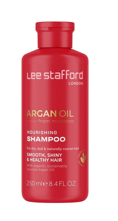 Lee Stafford Arganolie fra Marokko nærende shampoo 250 ml i gruppen SKØNHED & HELSE / Hår og styling / Hårpleje / Balsam hos TP E-commerce Nordic AB (C89977)