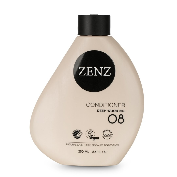 ZENZ Økologisk Deep Wood Conditioner No. 8 - 250 ml i gruppen SKØNHED & HELSE / Hår og styling / Hårpleje / Balsam hos TP E-commerce Nordic AB (C90021)