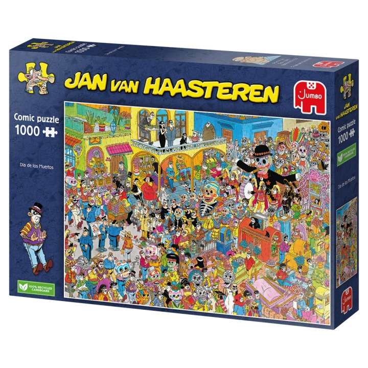 Jan van Haasteren Dia De Los Muertos (1000 brikker) (JUM0077) i gruppen SPORT, FRITID & HOBBY / Hobby / Puslespil hos TP E-commerce Nordic AB (C90022)