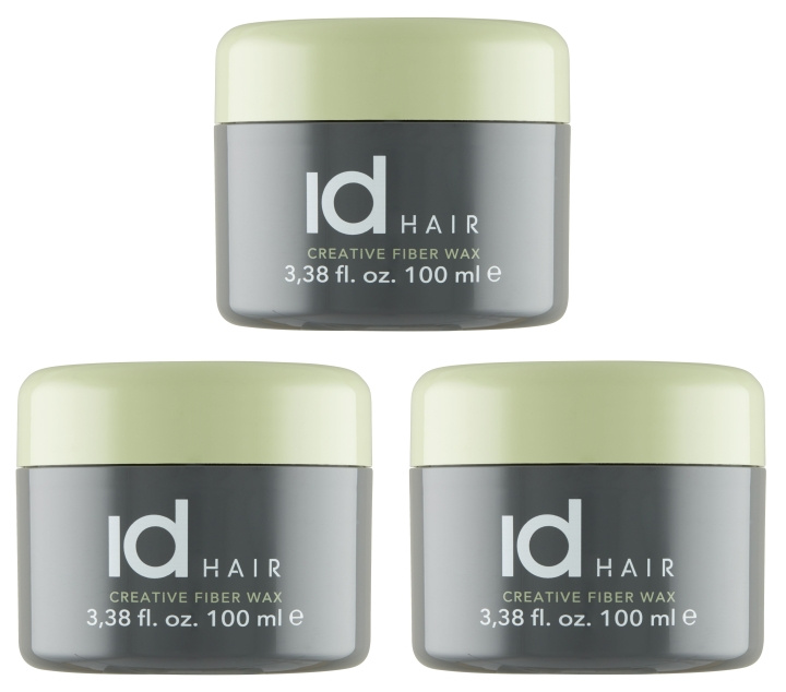 ID Hair Creative Fiber Wax 3 x 100 ml i gruppen SKØNHED & HELSE / Hår og styling / Hår styling / Hår Voks hos TP E-commerce Nordic AB (C90036)