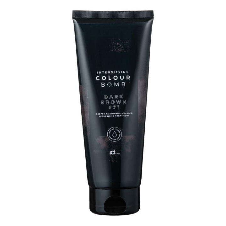 ID Hair Colour Bomb Mørkebrun 471 - 200 ml i gruppen SKØNHED & HELSE / Hår og styling / Hårpleje / Hårfarve / Hårfarve & Farve bombe hos TP E-commerce Nordic AB (C90038)