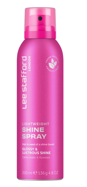 Lee Stafford Lightweight Shine Spray 200 ml i gruppen SKØNHED & HELSE / Hår og styling / Hår styling / Hårspray hos TP E-commerce Nordic AB (C90047)