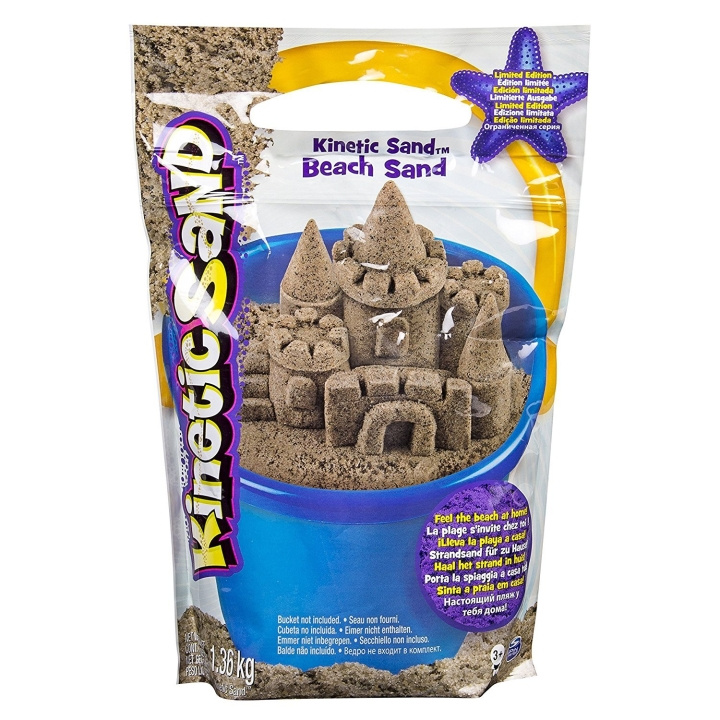 Kinetic Sand Strandsand (6028363) i gruppen LEGETØJ, BØRN & BABY / Legetøj / Lege ler, lege sand og tilbehør hos TP E-commerce Nordic AB (C90073)