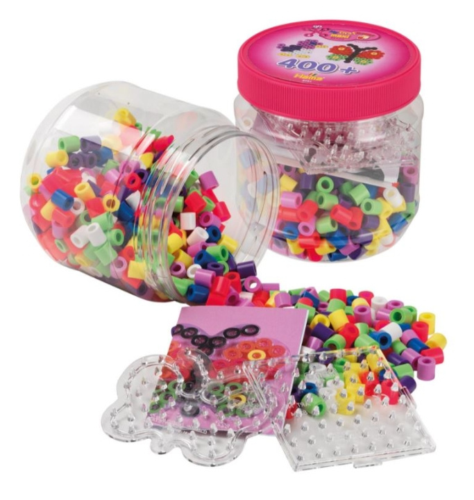 HAMA Beads Hama - Maxi-perler 400 perler + 2 stiftplader (388791) i gruppen LEGETØJ, BØRN & BABY / Legetøj / Hobbyartikler hos TP E-commerce Nordic AB (C90117)