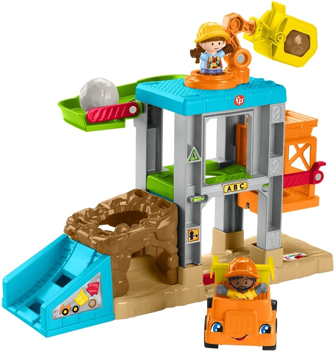 Fisher-Price Little People - Load Up byggeplads-legesæt (HCJ64) i gruppen LEGETØJ, BØRN & BABY / Legetøj / Legesæt hos TP E-commerce Nordic AB (C90126)