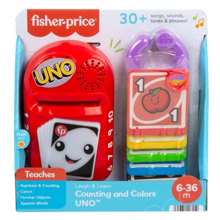 Fisher-Price Laugh & Learn - Tælling og farver UNO-Nordics (HHG92) i gruppen LEGETØJ, BØRN & BABY / Legetøj / Tegne og tælle hos TP E-commerce Nordic AB (C90129)