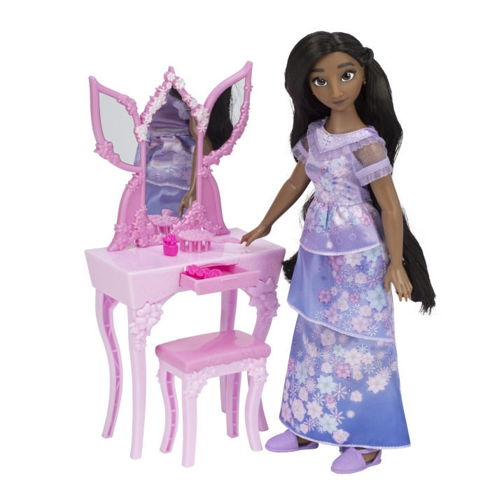 Disney Encanto - Isabela Fashion Doll & Flower Vanity (219634) i gruppen LEGETØJ, BØRN & BABY / Legetøj / Docks og tilbehør hos TP E-commerce Nordic AB (C90147)