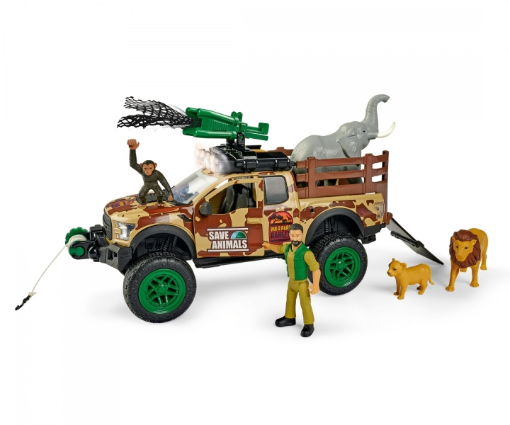 Dickie Toys Wild Park Ranger-sæt (203837016) i gruppen LEGETØJ, BØRN & BABY / Legetøj / Legetøjsbiler hos TP E-commerce Nordic AB (C90206)