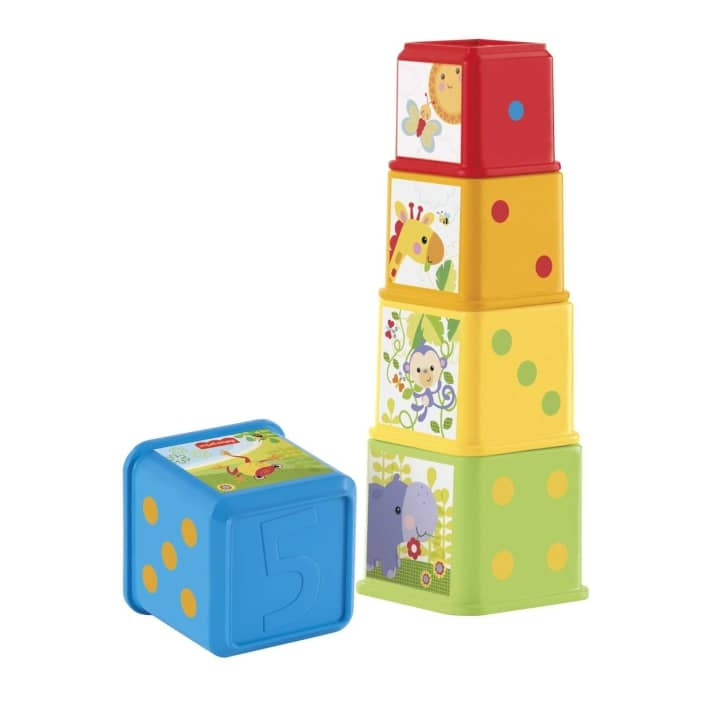 Fisher-Price Stabel- og udforskningsblokke (CDC52) i gruppen LEGETØJ, BØRN & BABY / Babyleg (0-3 år) / Aktivitetslegetøj hos TP E-commerce Nordic AB (C90210)