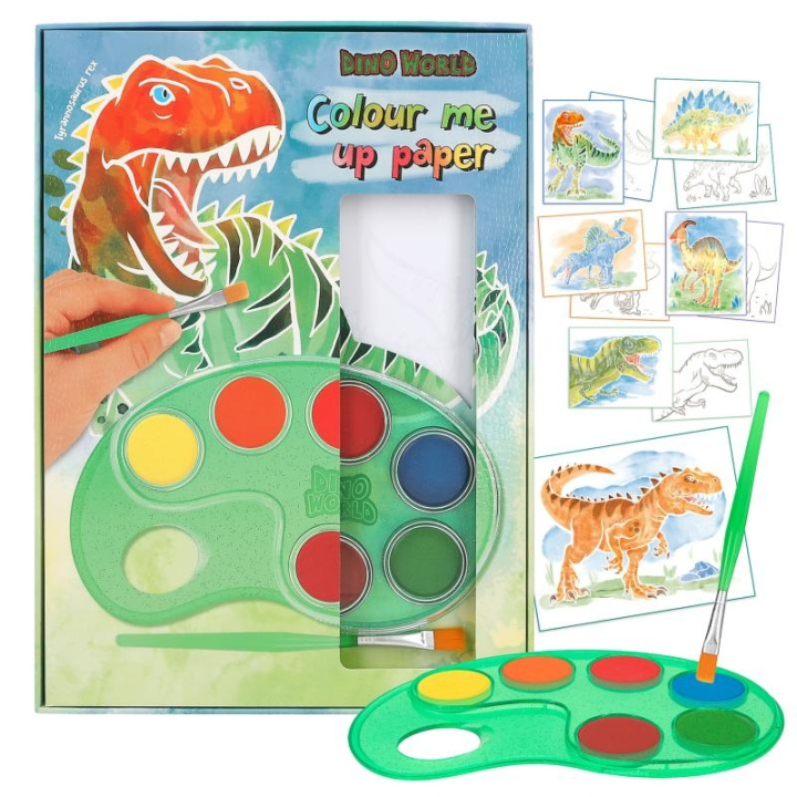 Dino World Colour Me Up Papir ( 0412517 ) i gruppen LEGETØJ, BØRN & BABY / Legetøj / Hobbyartikler hos TP E-commerce Nordic AB (C90279)