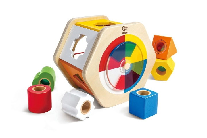 Hape Color Matching And SHape Sorteringsæske (87-0516) i gruppen LEGETØJ, BØRN & BABY / Legetøj / Bygge legesager / Klodser hos TP E-commerce Nordic AB (C90333)