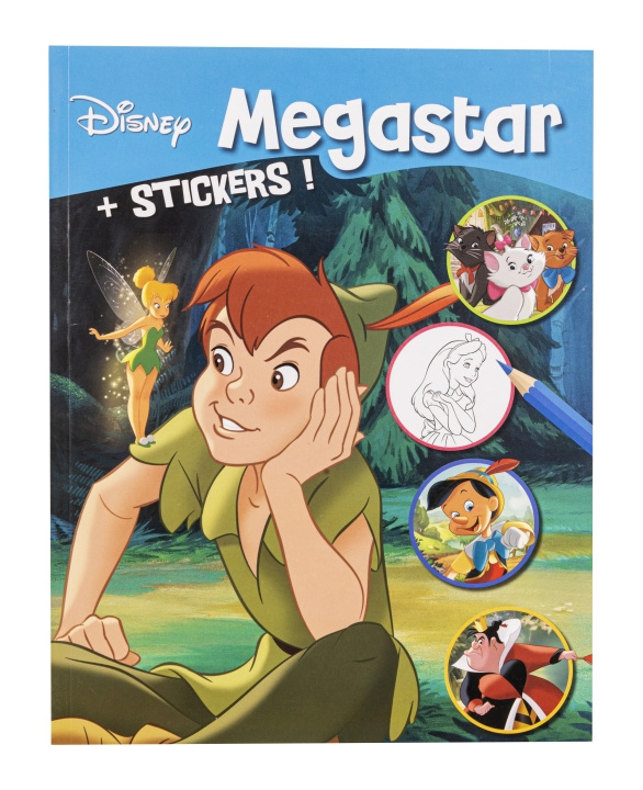 Disney Megastjerne malebog - Peter Pan i gruppen LEGETØJ, BØRN & BABY / Legetøj / Tegne og tælle hos TP E-commerce Nordic AB (C90340)