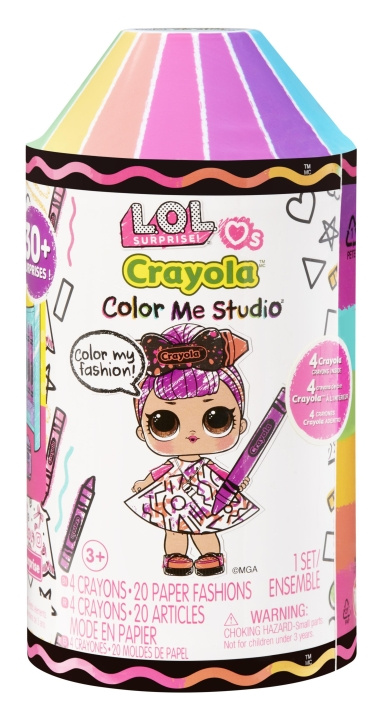 L.O.L. Surprise! Elsker CRAYOLA Color Me Studio (505273) i gruppen LEGETØJ, BØRN & BABY / Legetøj / Docks og tilbehør hos TP E-commerce Nordic AB (C90349)