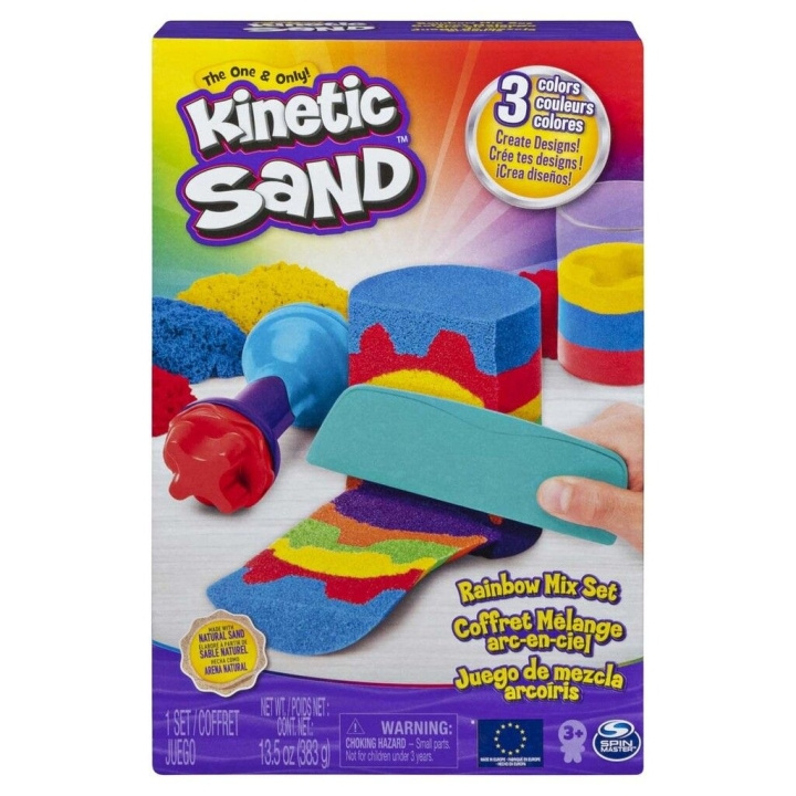 Kinetic Sand Rainbow Mix-sæt (6053691) i gruppen LEGETØJ, BØRN & BABY / Legetøj / Lege ler, lege sand og tilbehør hos TP E-commerce Nordic AB (C90365)