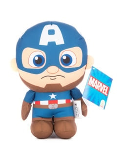 Disney Marvel - Lil Bodz m. lyd - Captain America (I-MAR-9350-4-FO) i gruppen LEGETØJ, BØRN & BABY / Babyleg (0-3 år) / Tøjdyr hos TP E-commerce Nordic AB (C90397)