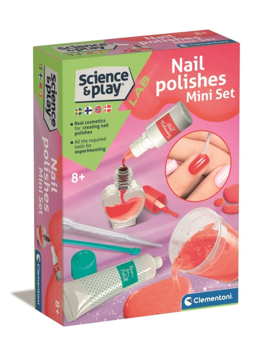 Clementoni Mini Lab - Nails (Nordic) (78841) i gruppen LEGETØJ, BØRN & BABY / Legetøj / Hobbyartikler hos TP E-commerce Nordic AB (C90422)