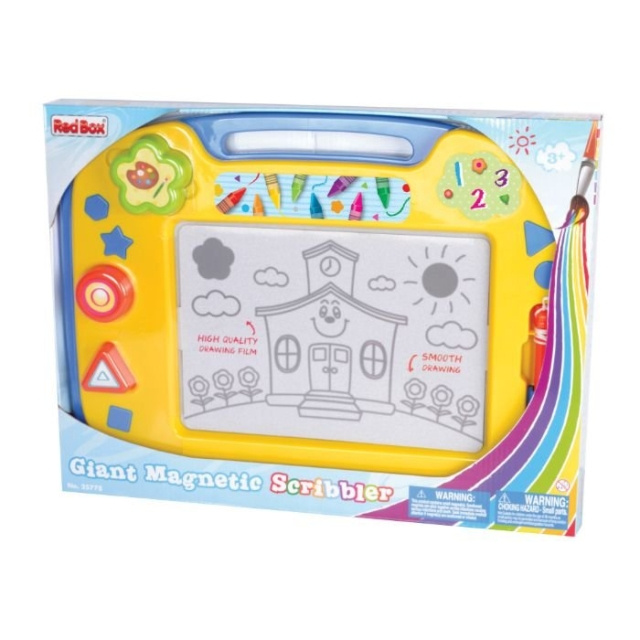 GA-Toys Magnetisk tegnebræt (40x30 cm) (27003) i gruppen LEGETØJ, BØRN & BABY / Legetøj / Tegne og tælle hos TP E-commerce Nordic AB (C90439)