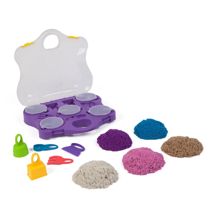 Kinetic Sand Sensorisk kuffert (6069784) i gruppen LEGETØJ, BØRN & BABY / Legetøj / Lege ler, lege sand og tilbehør hos TP E-commerce Nordic AB (C90492)