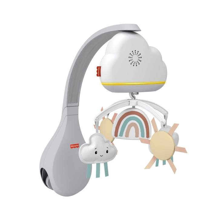 Fisher-Price Fisher Price Newborn - Rainbow showers vugge til sengemobil (HBP40) i gruppen LEGETØJ, BØRN & BABY / Børneværelse / Øvrig indretning hos TP E-commerce Nordic AB (C90507)