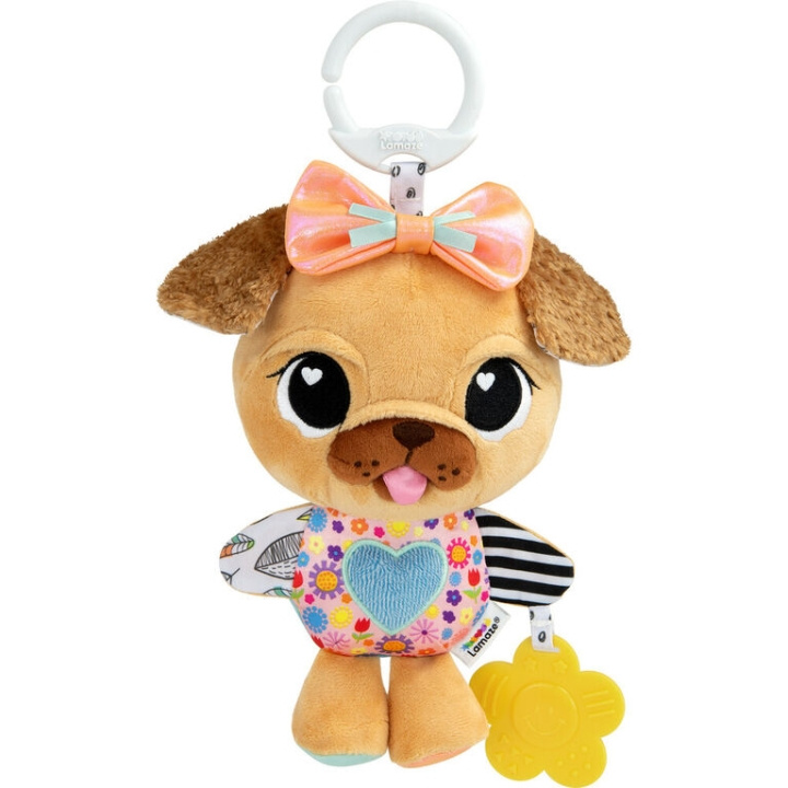 Lamaze Lovey the Pug Clip & Go (827496) i gruppen LEGETØJ, BØRN & BABY / Babyleg (0-3 år) / Aktivitetslegetøj hos TP E-commerce Nordic AB (C90521)