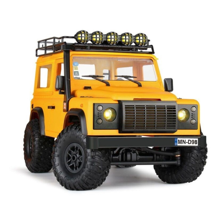 JJRC - Land Rover Camel fjernstyret bil - gul i gruppen LEGETØJ, BØRN & BABY / Radiostyrede / Radiostyrede biler hos TP E-commerce Nordic AB (C90531)