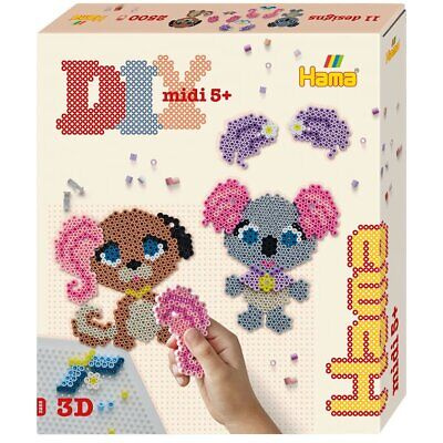 HAMA Beads Hama - Midi-gaveæske Animal salon (383255) i gruppen LEGETØJ, BØRN & BABY / Legetøj / Hobbyartikler hos TP E-commerce Nordic AB (C90568)