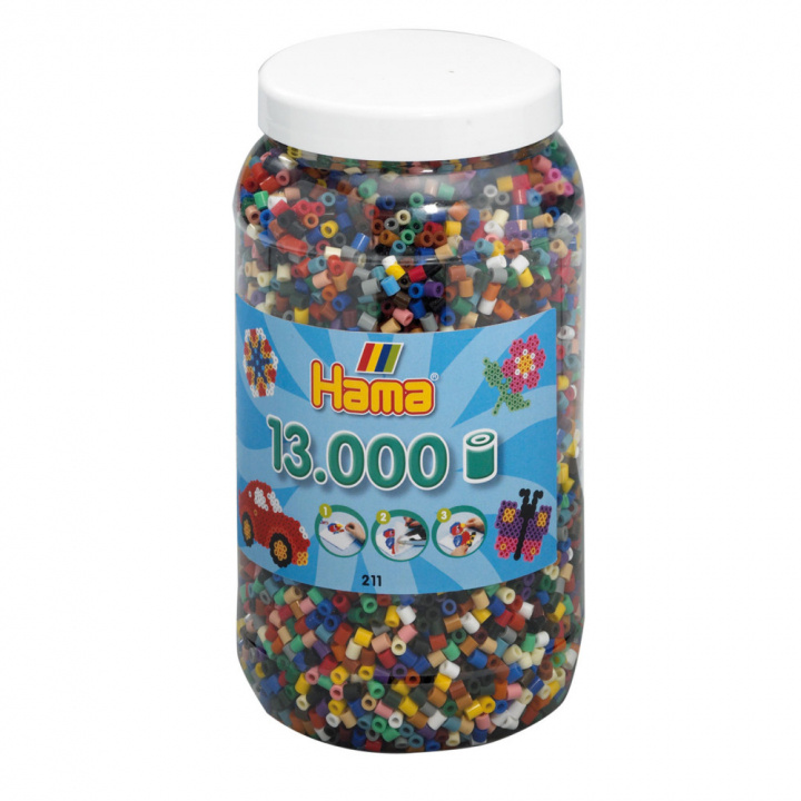 HAMA Beads Hama - Midi perler 13000stk mix 67 i gruppen LEGETØJ, BØRN & BABY / Legetøj / Hobbyartikler hos TP E-commerce Nordic AB (C90570)