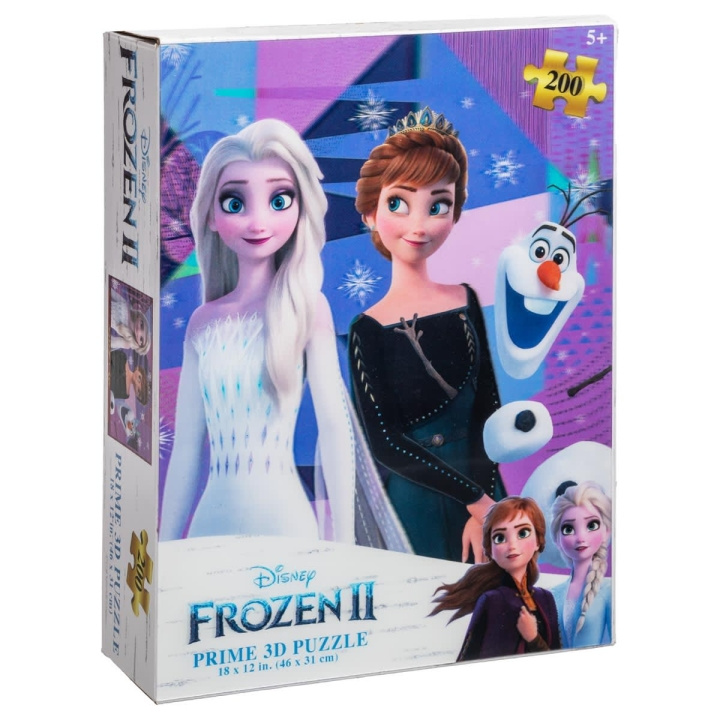 Disney 3D-puslespil 200 brikker Frozen (41040013-01) i gruppen LEGETØJ, BØRN & BABY / Legetøj / børns puslespil hos TP E-commerce Nordic AB (C90572)