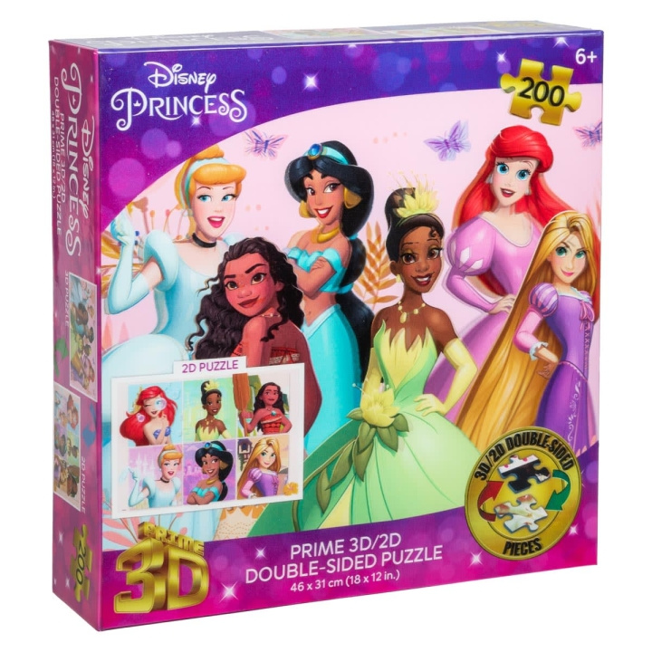 Disney 3D-puslespil dobbeltsidet 200 Prinsesse (41040017-01) i gruppen SPORT, FRITID & HOBBY / Hobby / Puslespil hos TP E-commerce Nordic AB (C90573)