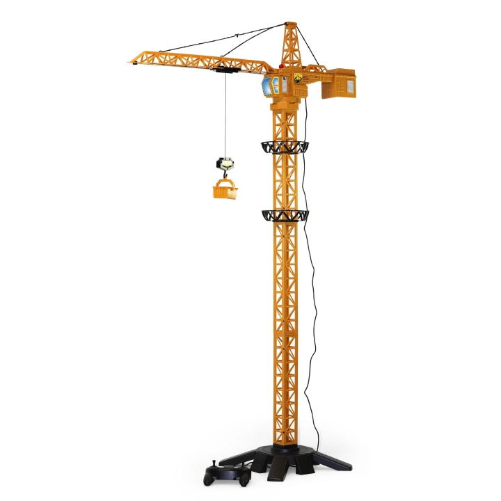 Junior Driver XXL Crane 128 cm (507200) i gruppen LEGETØJ, BØRN & BABY / Legetøj / Legetøjsbiler hos TP E-commerce Nordic AB (C90617)