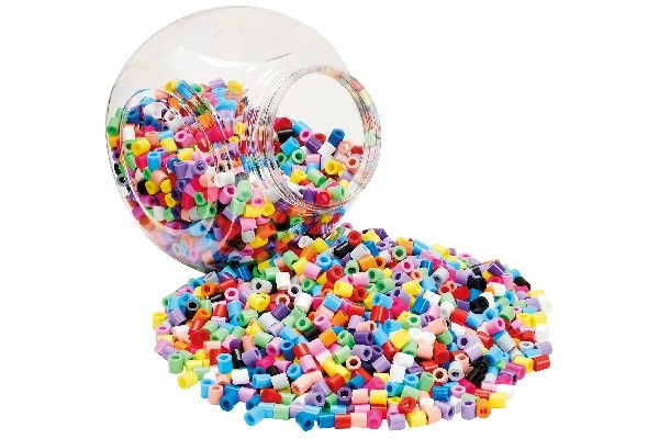 HAMA Beads HAMA Maxi Beads - 2.000 stk stabelbar rød spand (8588) i gruppen LEGETØJ, BØRN & BABY / Legetøj / Hobbyartikler hos TP E-commerce Nordic AB (C90653)