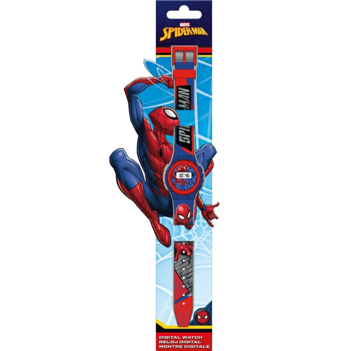 Disney Kids Licensing - Digitalt armbåndsur - Spider-Man (0878311-SPD4972) i gruppen SPORT, FRITID & HOBBY / Accessories / Ure hos TP E-commerce Nordic AB (C90654)