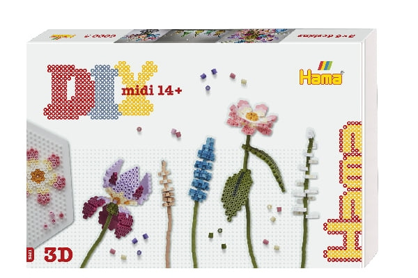 HAMA Beads HAMA - Midi Beads Art - Buket (3621) i gruppen LEGETØJ, BØRN & BABY / Legetøj / Hobbyartikler hos TP E-commerce Nordic AB (C90656)