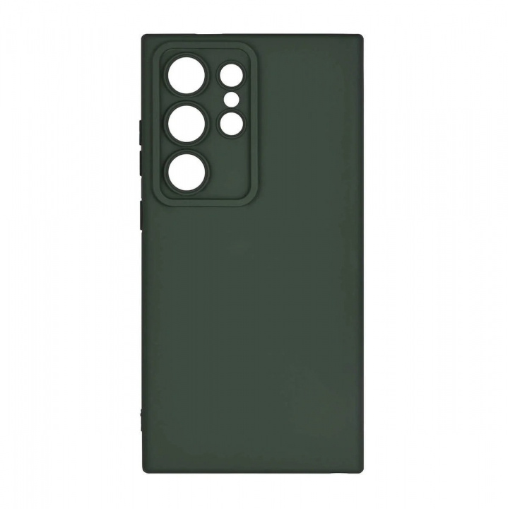 Onsala Cover Silikone Samsung S24 Ultra 5G Olive Green i gruppen SMARTPHONES & TABLETS / Mobil Beskyttelse / Samsung hos TP E-commerce Nordic AB (C90741)