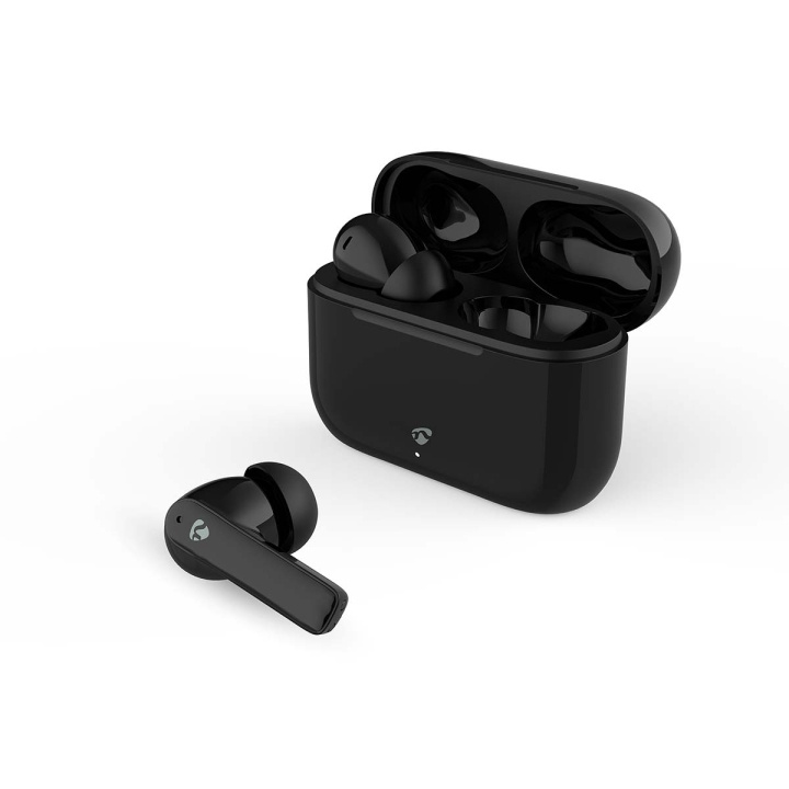 Nedis Fuldt Trådløse hovedtelefoner | ENC (Environmental Noise Cancelling) | Bluetooth® | Maksimal batteritid: 24 timer | Touch Control | Opladningsholder | Trådløs opladningsetui | Indbygget mikrofon | Understøtter stemmestyring | Støjreduktion | IPX4 | i gruppen HJEMMEELEKTRONIK / Lyd & billede / Hovedtelefoner & Tilbehør / Hovedtelefoner hos TP E-commerce Nordic AB (C90765)