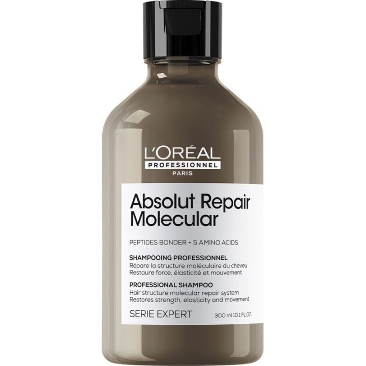 L\'ORÉAL PARIS LOreal Professionnel Serie Expert Absolut Repair Molecular Shampoo 300ml i gruppen SKØNHED & HELSE / Hår og styling / Hårpleje / Shampoo hos TP E-commerce Nordic AB (C90779)