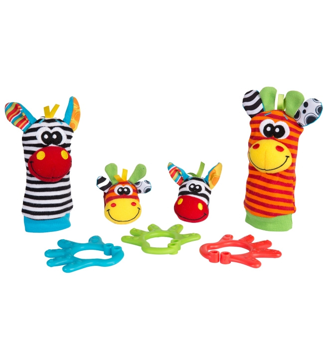 Playgro Jungle Friends gavepakke (10182436) i gruppen LEGETØJ, BØRN & BABY / Babyleg (0-3 år) / Aktivitetslegetøj hos TP E-commerce Nordic AB (C90889)