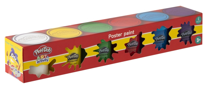 PLAY-DOH Plakatmaling (6 x 45 ml) (160012) i gruppen LEGETØJ, BØRN & BABY / Legetøj / Hobbyartikler hos TP E-commerce Nordic AB (C90931)