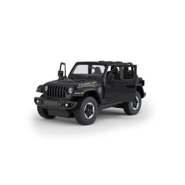 Rastar RC 1:14 Jeep Wrangler 2.G A/B - Sort (23037) i gruppen LEGETØJ, BØRN & BABY / Radiostyrede / Radiostyrede biler hos TP E-commerce Nordic AB (C90940)