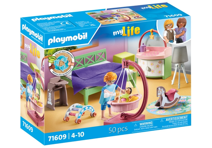 Playmobil Soveværelse med legehjørne til baby (71609) i gruppen LEGETØJ, BØRN & BABY / Legetøj / Legesæt hos TP E-commerce Nordic AB (C90994)