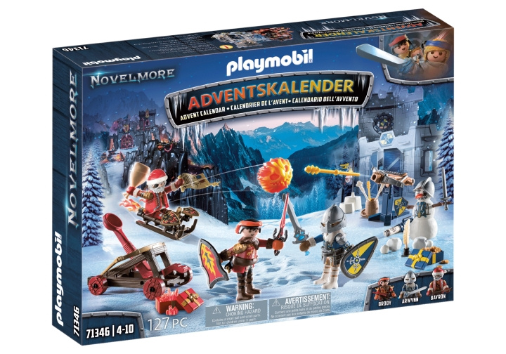 Playmobil Adventskalender Novelmore - Kamp i sneen (71346) i gruppen LEGETØJ, BØRN & BABY / Legetøj / Advent kalendere hos TP E-commerce Nordic AB (C91003)