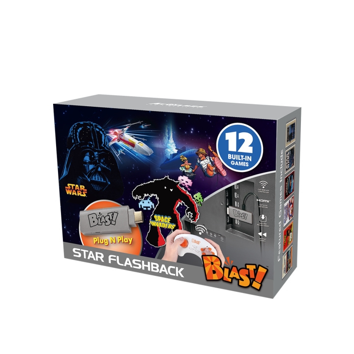 AtGames Star Flashback Blast! i gruppen HJEMMEELEKTRONIK / Spilkonsoller og tilbehør / Øvrige spil hos TP E-commerce Nordic AB (C91018)