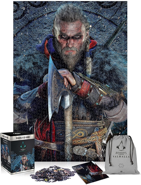 Assassins Creed Valhalla: Eivor puzzles 1000 pcs i gruppen SPORT, FRITID & HOBBY / Hobby / Puslespil hos TP E-commerce Nordic AB (C91021)