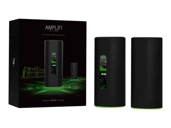 Amplifi Ubiquiti - Amplifi Alien WiFi-sæt - Wi-Fi 6 i gruppen COMPUTERTILBEHØR / Netværk / Routere hos TP E-commerce Nordic AB (C91026)