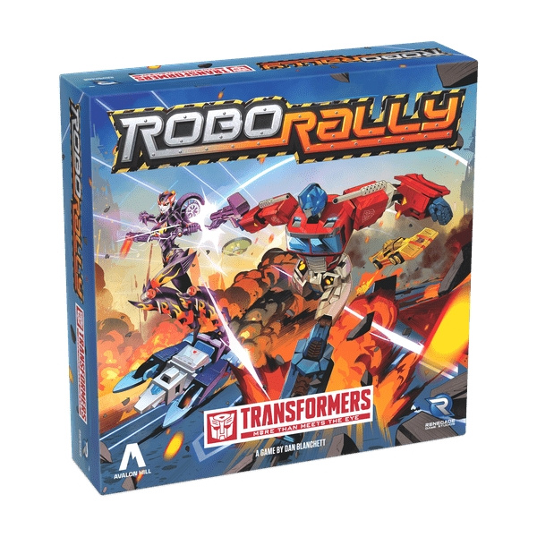 Asmodee Robo Rally Transformers (RGD02652) i gruppen LEGETØJ, BØRN & BABY / Spil / Brætspil hos TP E-commerce Nordic AB (C91034)