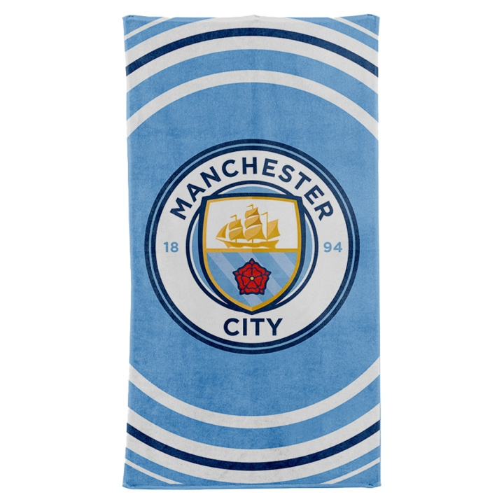 Joker Badehåndklæde - Manchester City (85654) i gruppen HJEM, HUS & HAVE / Interiør / Håndklæder hos TP E-commerce Nordic AB (C91064)