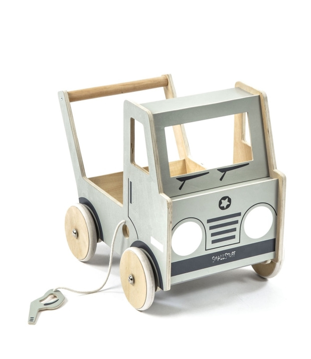 Smallstuff Truck Walker - Grå i gruppen LEGETØJ, BØRN & BABY / Babyleg (0-3 år) / Gåvogne hos TP E-commerce Nordic AB (C91117)